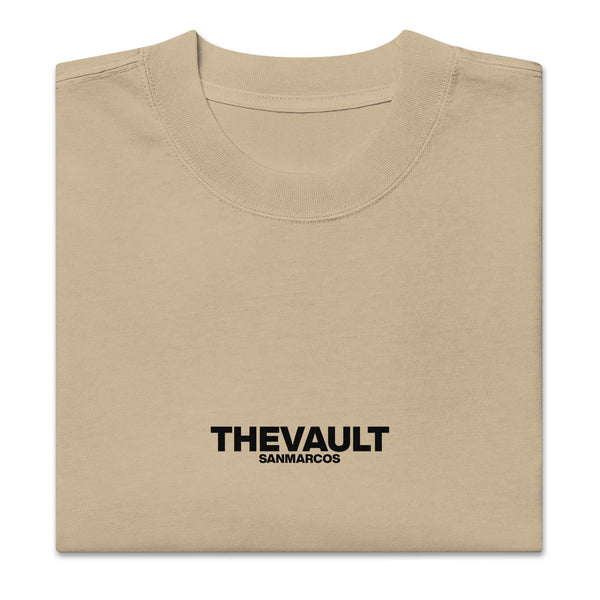 Oversized faded The Vault t-shirt