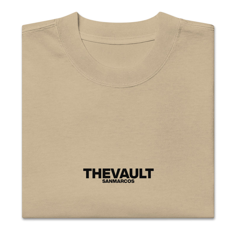 Oversized faded The Vault t-shirt